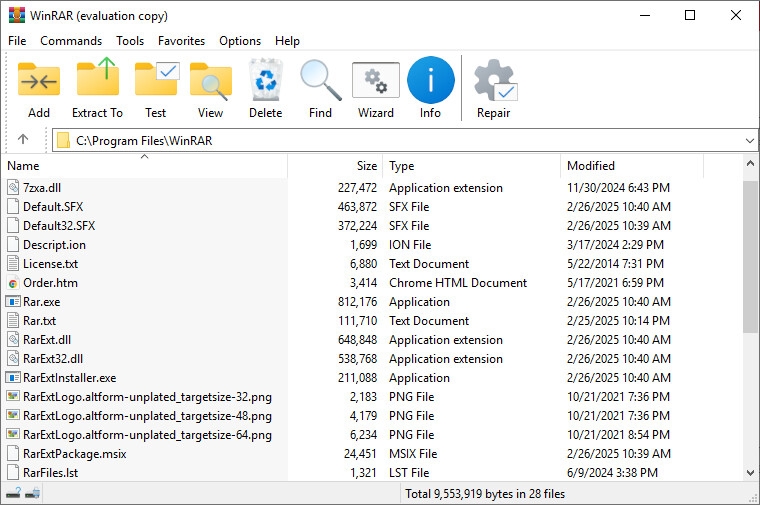 Вышел WinRAR 7.21 и RAR 7.21