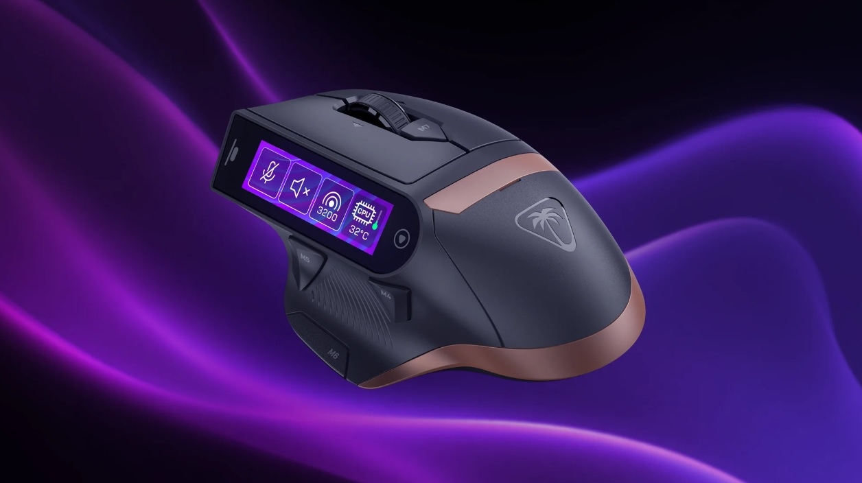 Turtle Beach представила манипулятор Command Series MC7 со встроенным дисплеем