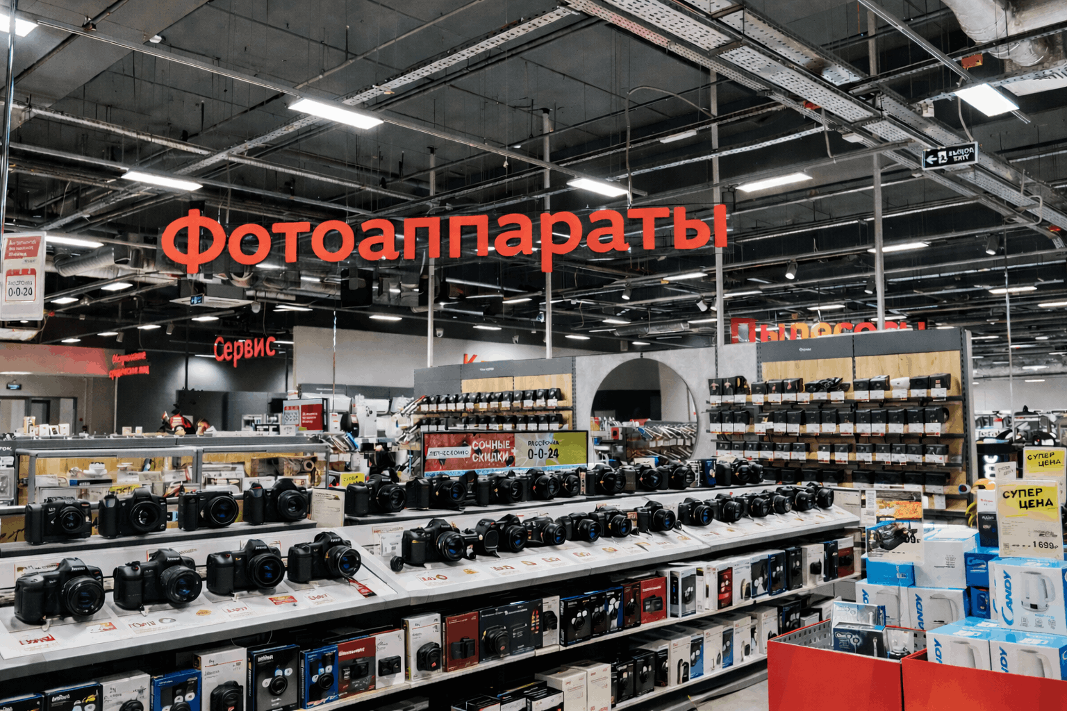 М.Видео: сегмент цифровых камер в России вырос на 46% в 2025 году