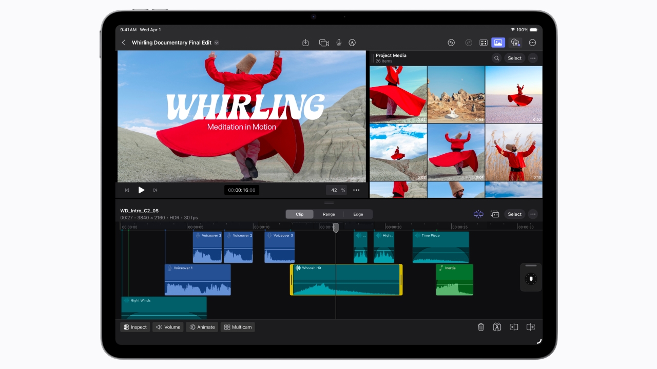 Apple анонсировала iPad Air на чипе M4