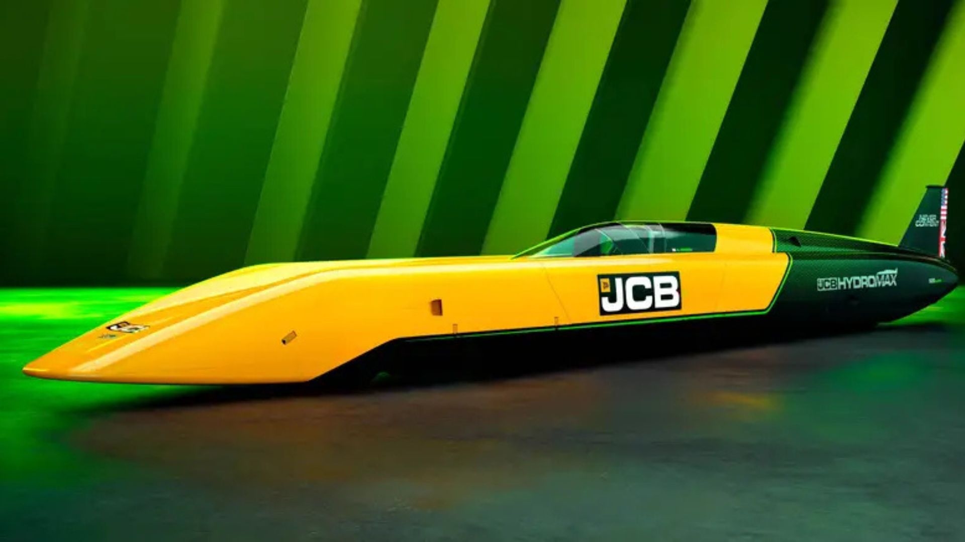 JCB представила сверхскоростной водородный автомобиль Hydromax