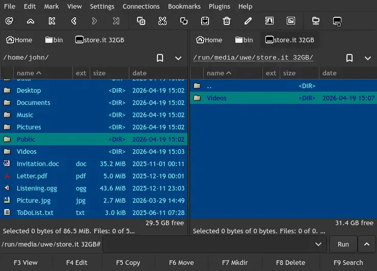 Выпуск двухпанельного менеджера файлов GNOME Commander 2.0