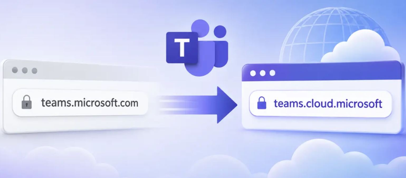 Microsoft поменяла адрес сайта для веб‑версии Teams