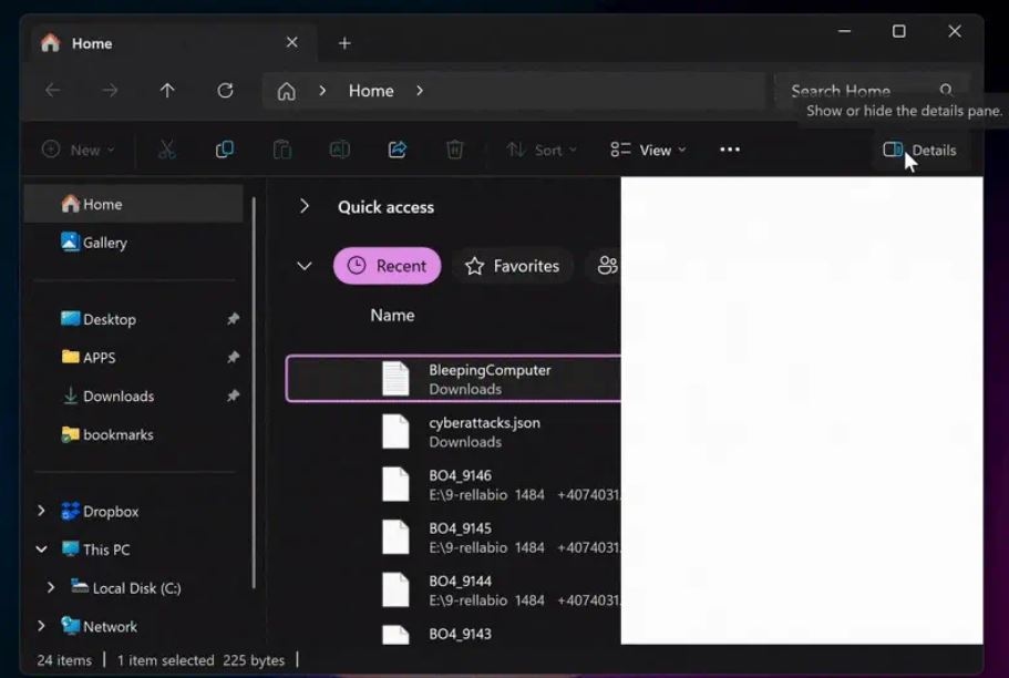 Microsoft устраняет проблему с яркими белыми вспышками в «Проводнике» Windows 11