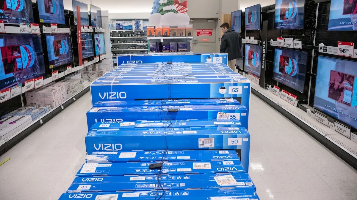 Для использования функций Smart TV на телевизорах Vizio теперь требуются учётные записи Walmart