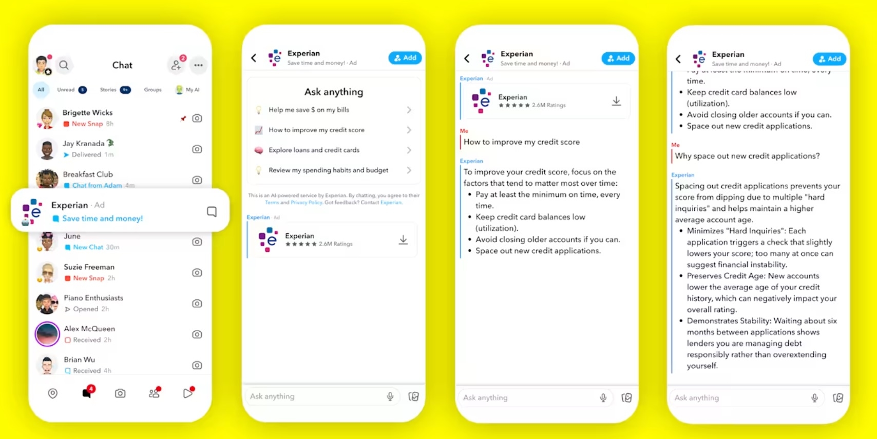 В Snapchat появилась ИИ-реклама