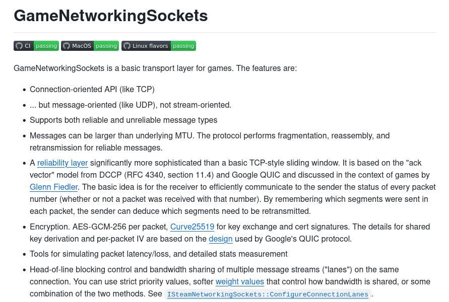 Valve выпустила апдейт веб библиотеки GameNetworkingSockets 1.5.0