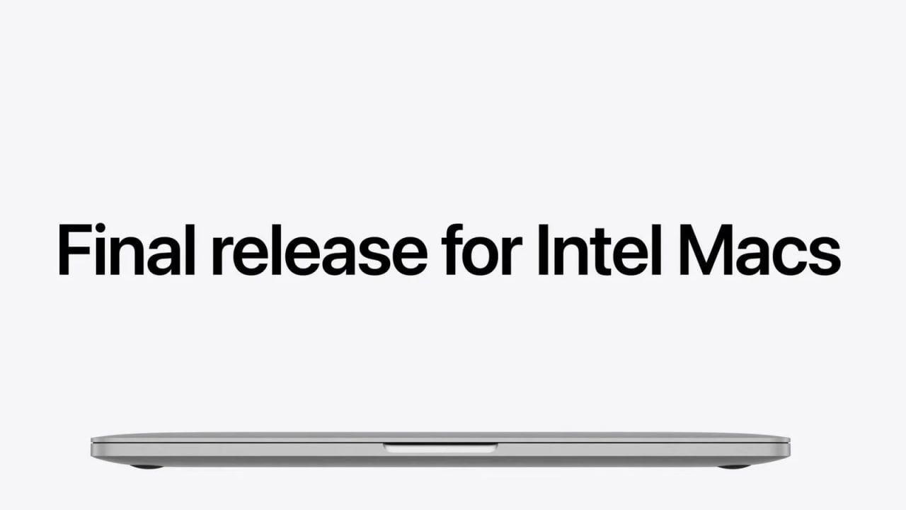 Для Mac на базе Intel последней поддерживаемой ОС станет macOS 26 Tahoe