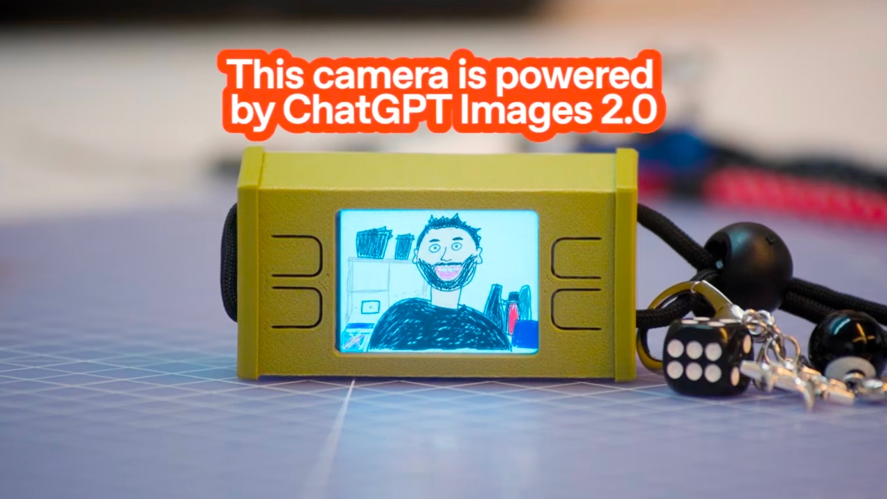 OpenAI опубликовала ImageGenCam — инициатива DIY-камеры, которая преобразует снимки с помощью ChatGPT Images 2.0