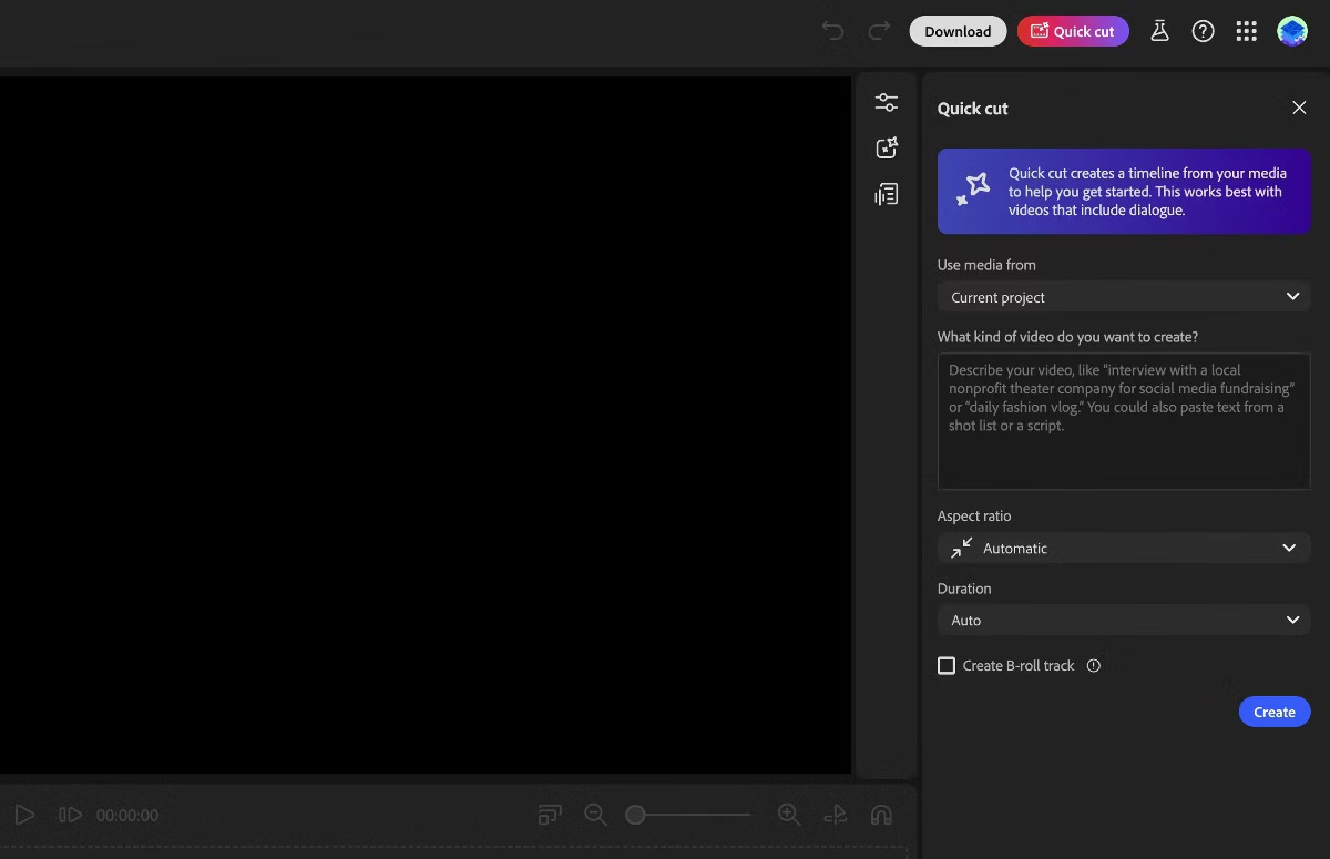 Adobe добавила в Firefly функцию для ИИ-монтажа черновых версий роликов