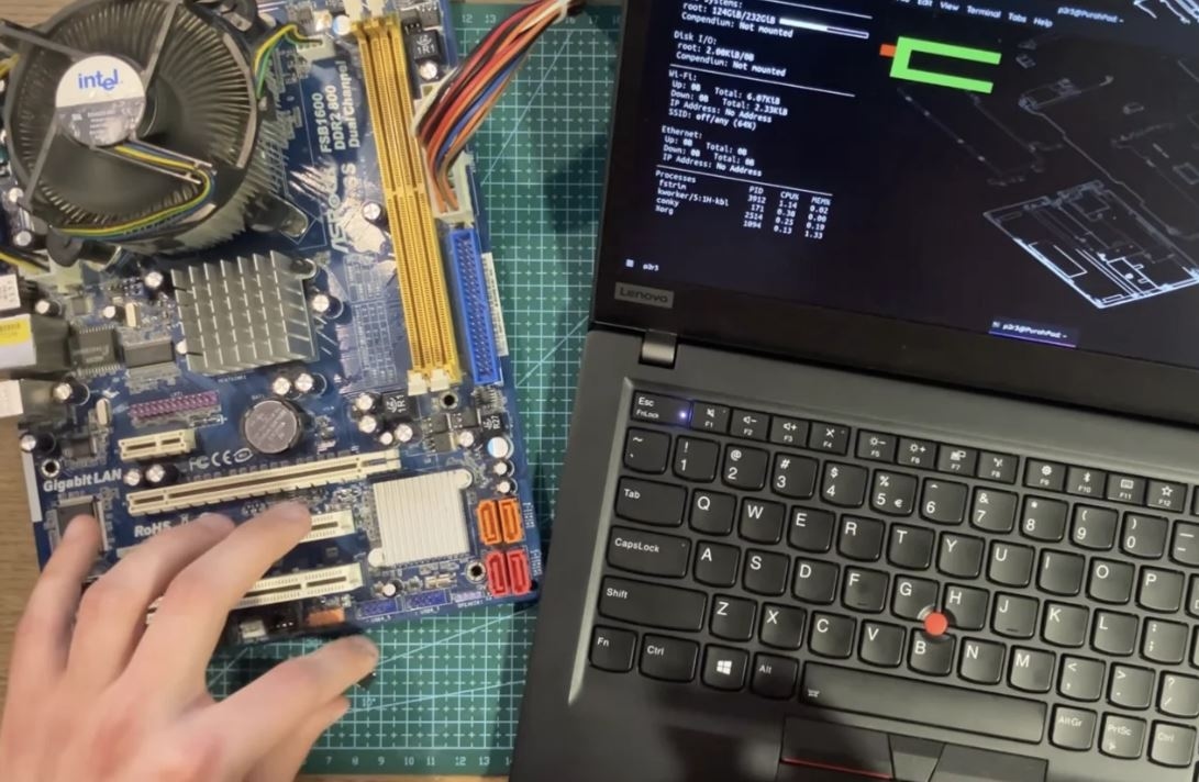 Блогер запустил ПК без ОЗУ ради эксперимента