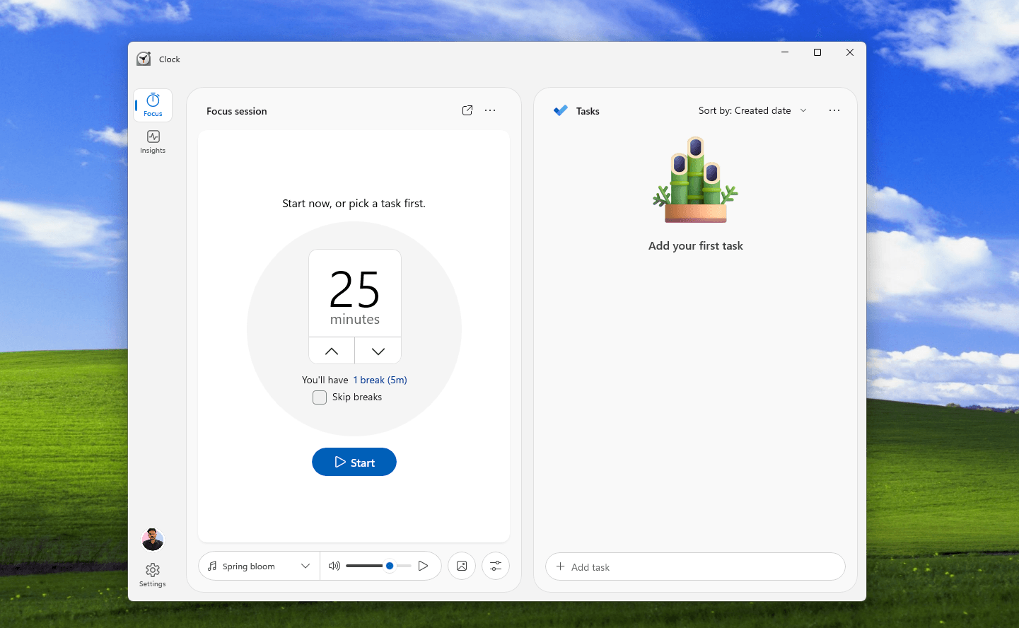 В программа «Часы» в Windows 11 добавят ИИ для концентрации внимания