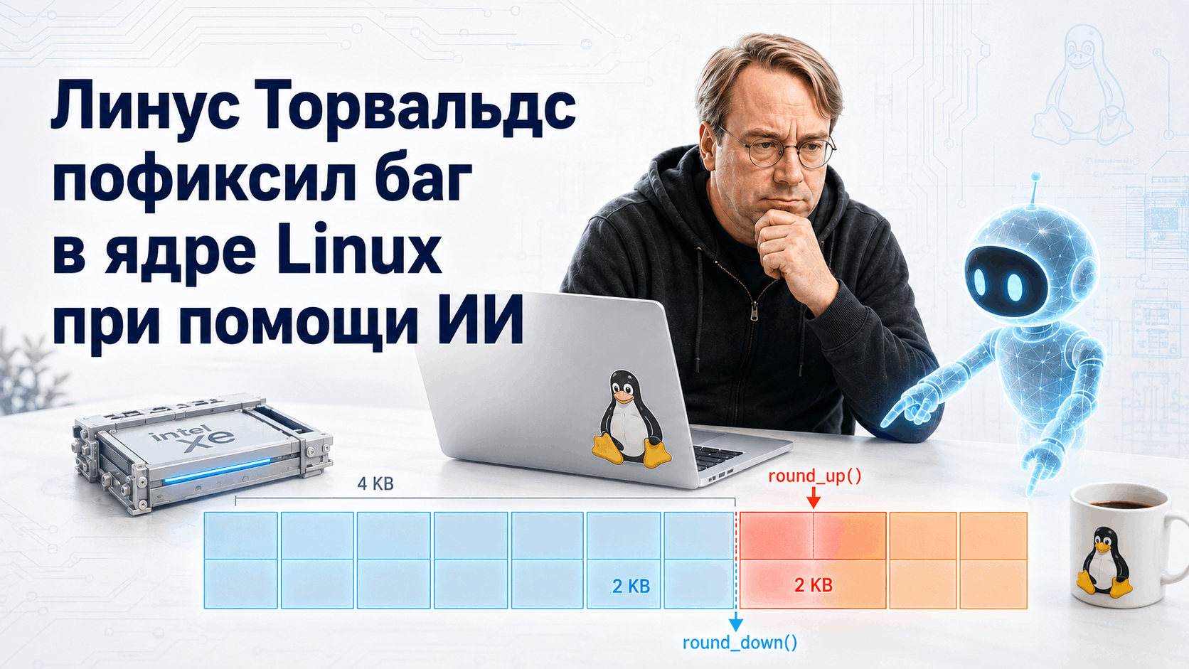 Линус Торвальдс исправил дефект в ядре Linux при помощи ИИ