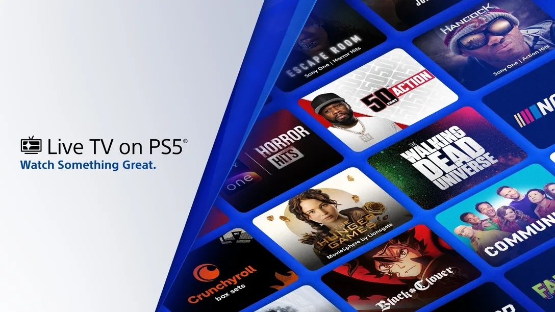 Sony запустила на PlayStation 5 служба с бесплатными телеканалами Live TV