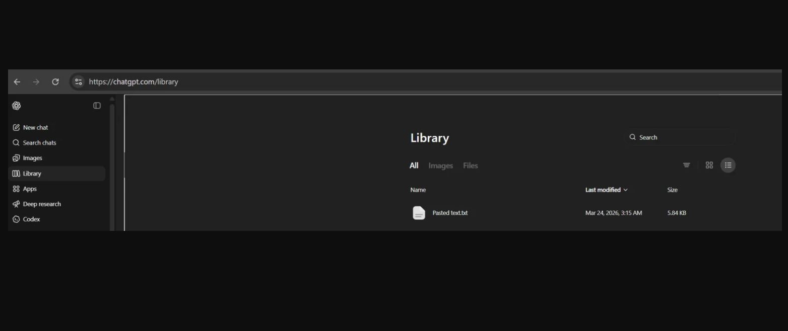 OpenAI запустила ChatGPT Library для хранения личных файлов пользователей