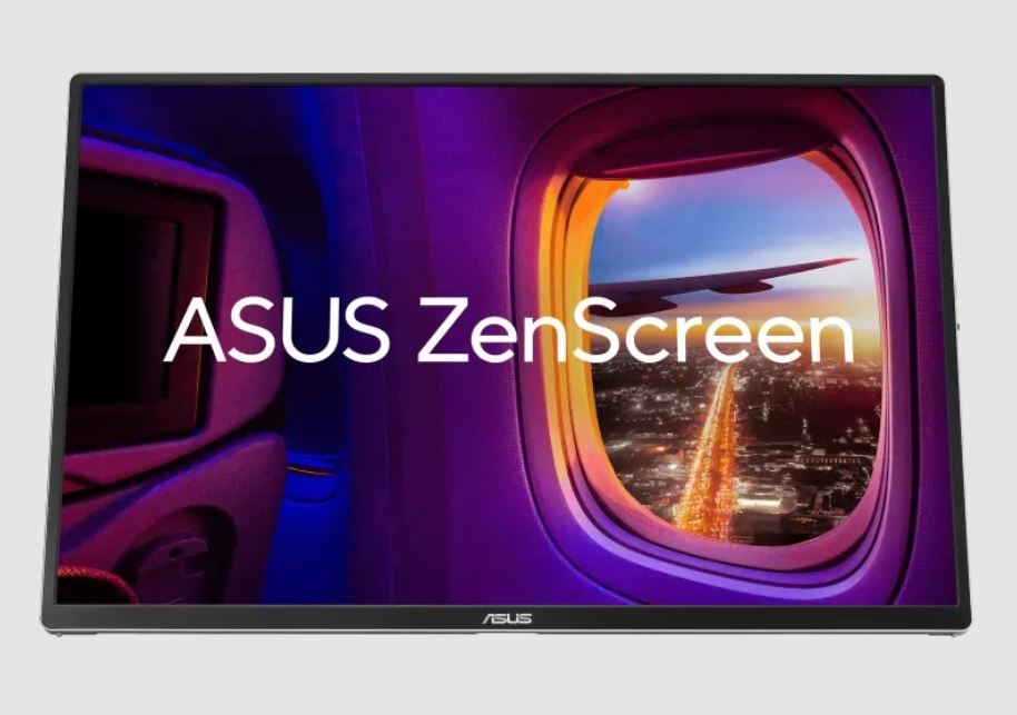 Asus представила мобильный экран ZenScreen OLED MQ16FC