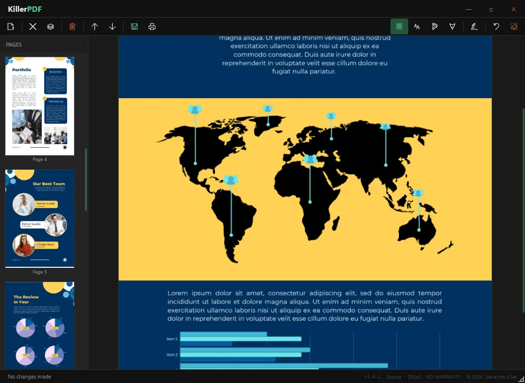Представлен публике инициатива KillerPDF — редактор PDF с открытым исходным кодом для Windows 10/11