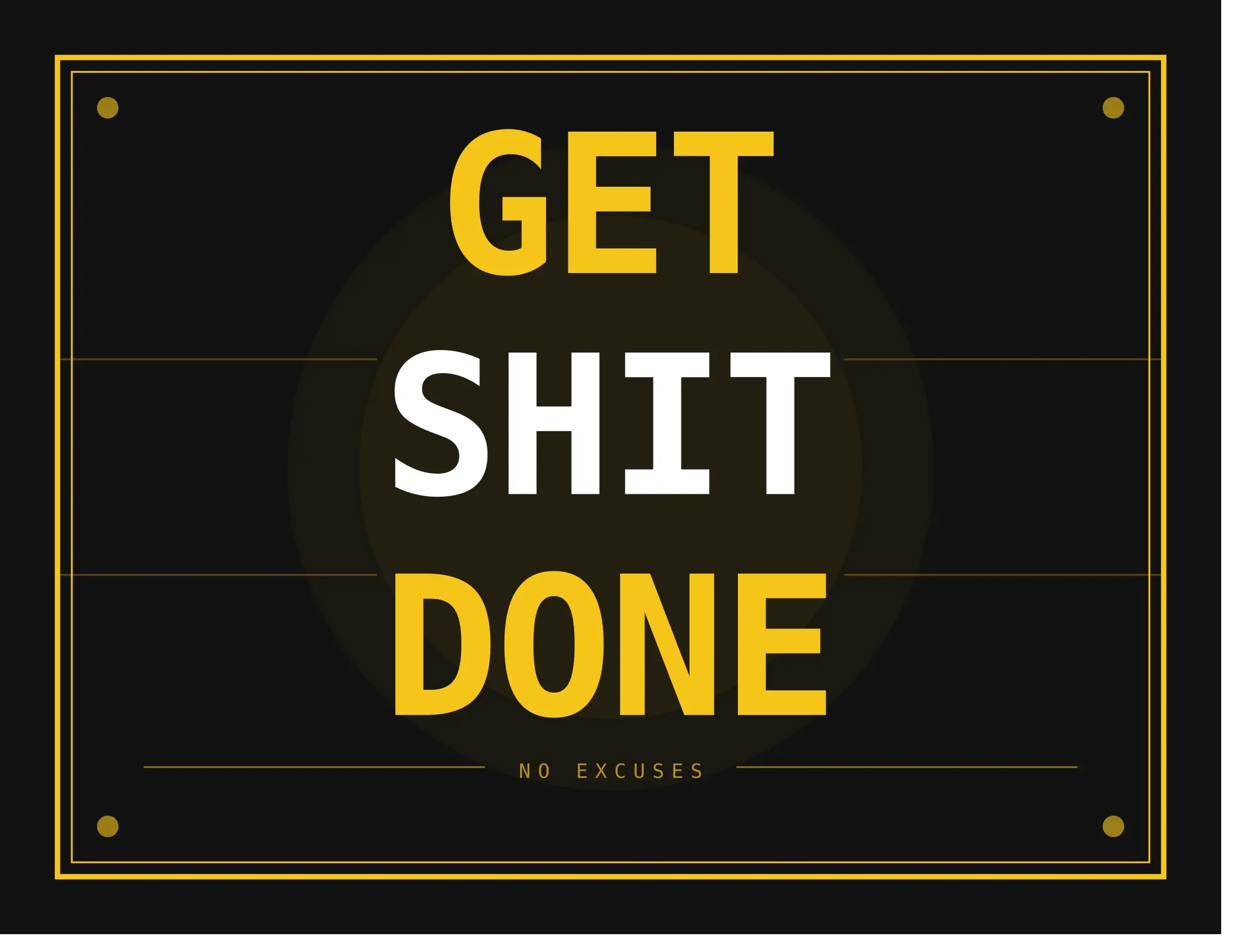 Get Shit Done того