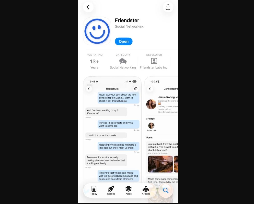 Разработчик выкупил инициатива Friendster за $30 тысяч и переделал на свежий лад