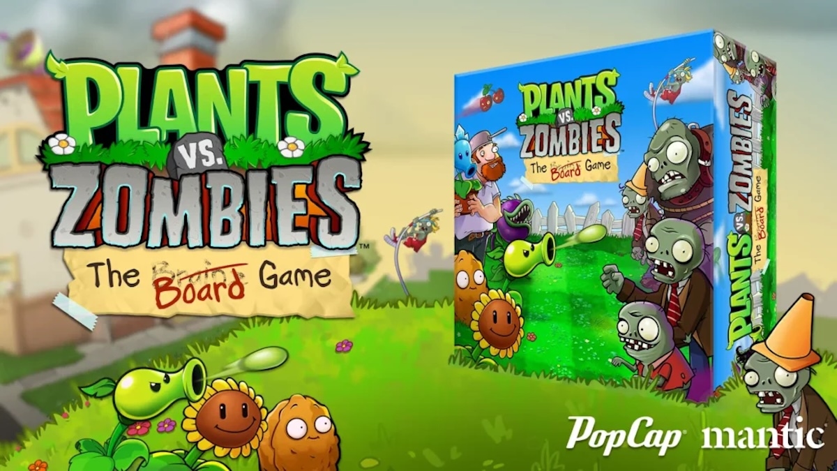 Mantic Games и PopCap Games анонсировали кооперативную настольную игру Plants vs. Zombies: The Board Game
