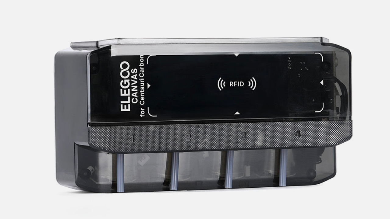 Elegoo выпустила набор Canvas, с помощью которого можно добавить поддержку многоцветной печати в Centauri Carbon