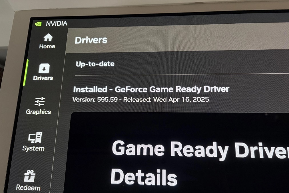 Nvidia приостановила распространение драйвера GeForce Game Ready и Studio версии 595.59 WHQL в связи с бага в коде