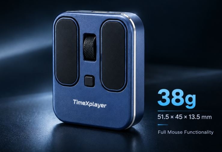 Mivix запустила на Kickstarter инициатива миниатюрной мышки TimeXplayer V2