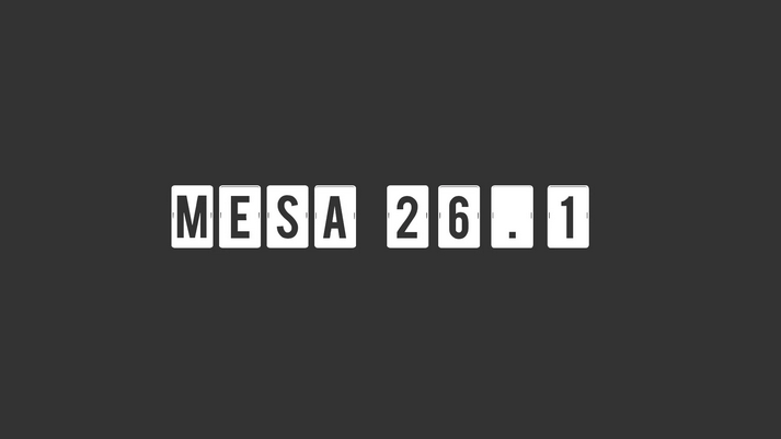 Версия обновления Mesa 26.1