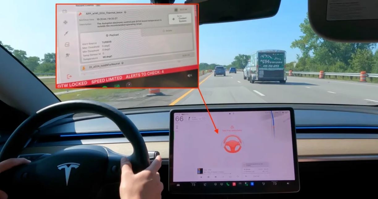 Владельцы Tesla сообщили о росте числа сбоев в работе HW3 с FSD v14 Lite