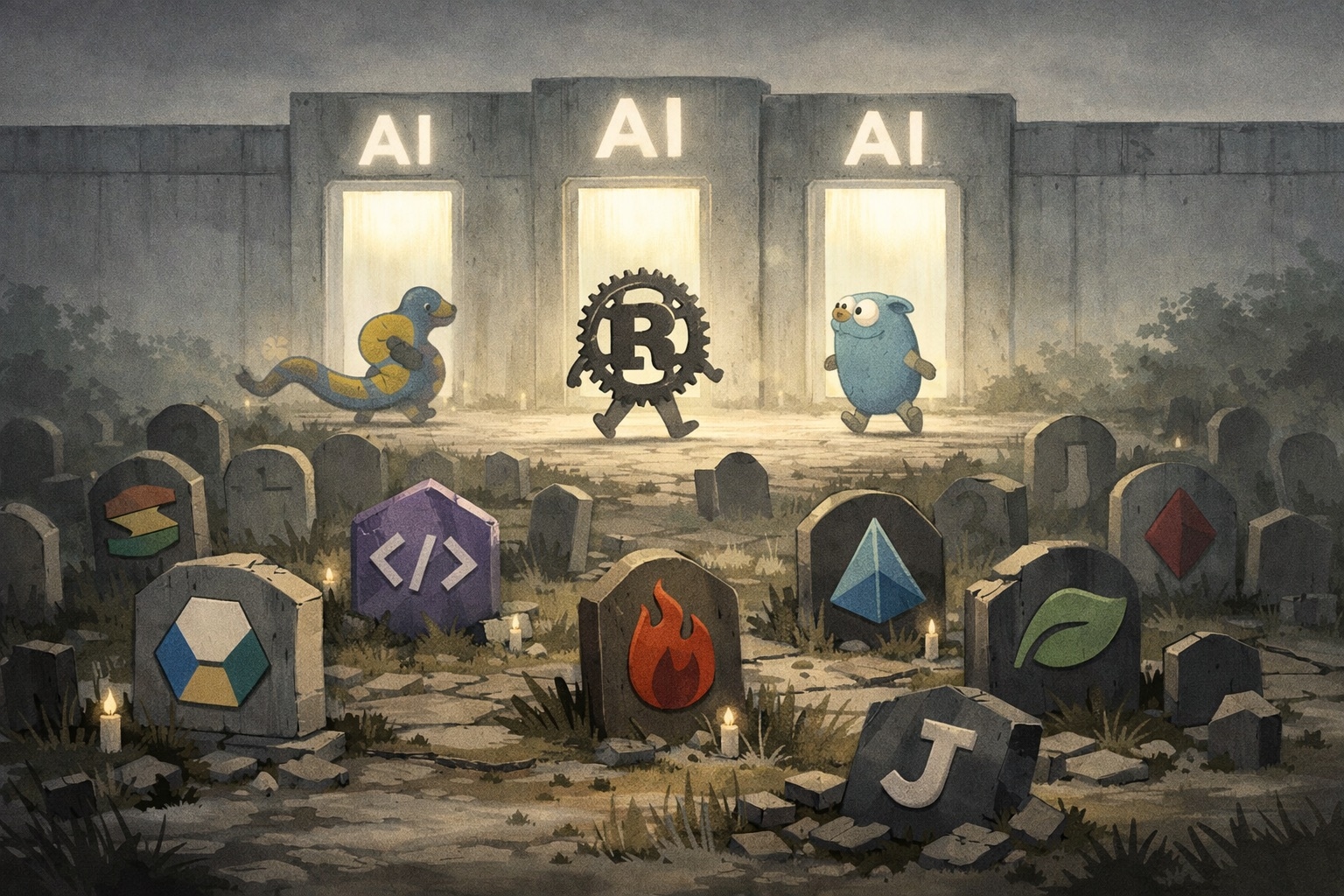 ИИ ставит под угрозу новые языки программирования — и вот почему это замкнутый круг