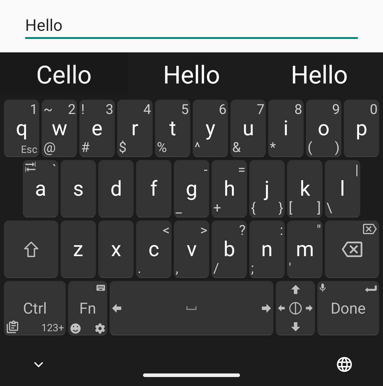 Выпуск Android-клавиатуры Unexpected Keyboard 2.0.0