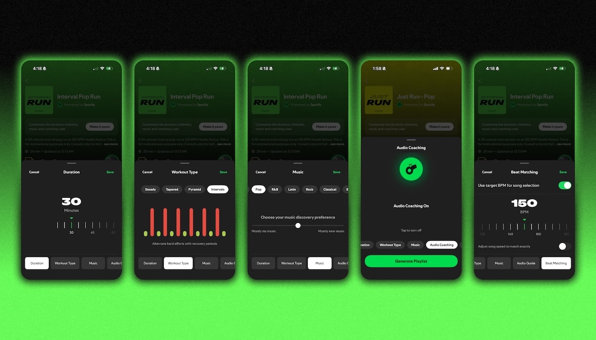В Spotify запустили режим Running Mode в приложении для Android