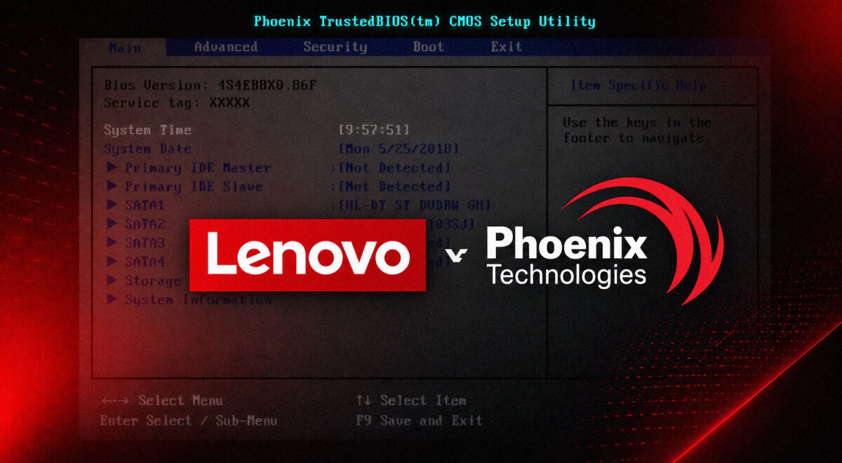 Lenovo купила Phoenix Technologies