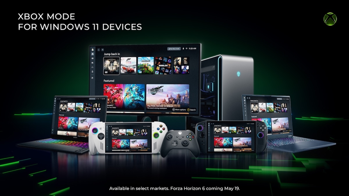 Microsoft внедрила полноэкранный игровой режим Xbox в Windows 11