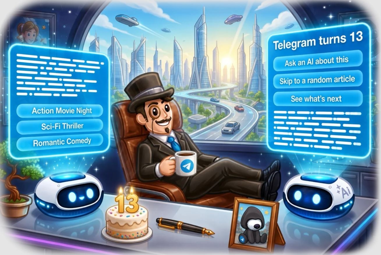 Апдейт Telegram: приветствия, кнопки в сообщениях и подписи к подаркам