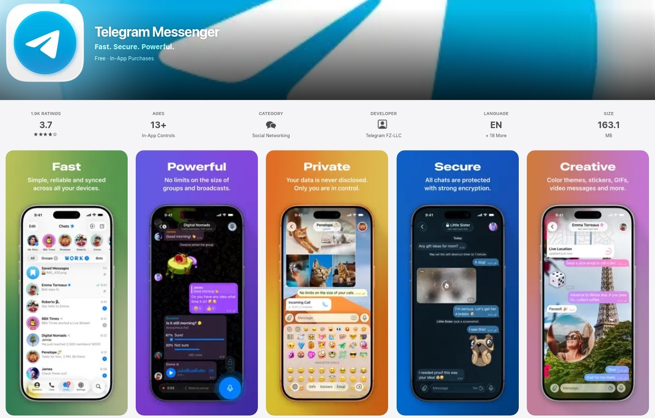 Вышел заказчик Telegram на iOS v12.6.3, в апдейте исправили проблему с работой MTProto