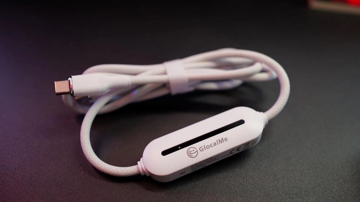 GlocalMe представила кабель UniCord с USB-C, который поддерживает eSIM и раздаёт Wi-Fi