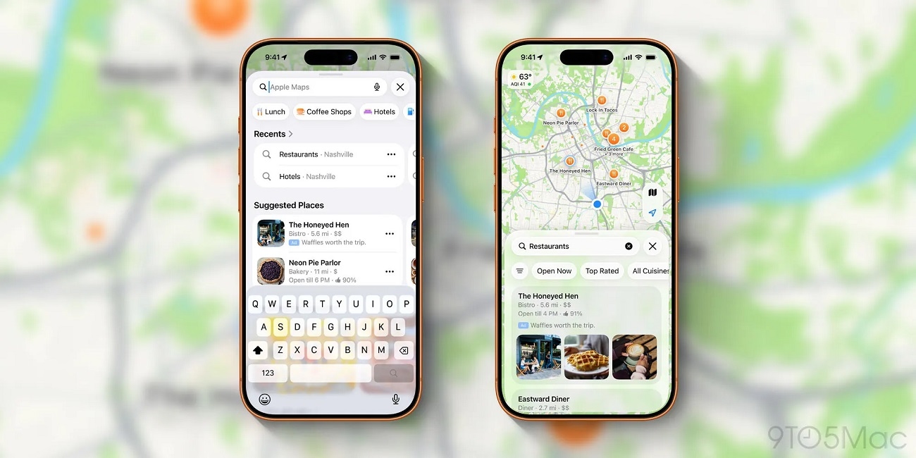 Apple запустила рекламу в Maps