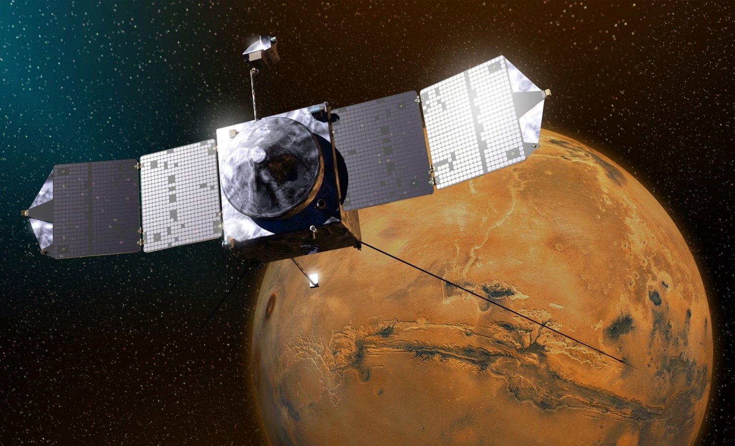 НАСА прощается с марсианской миссией MAVEN