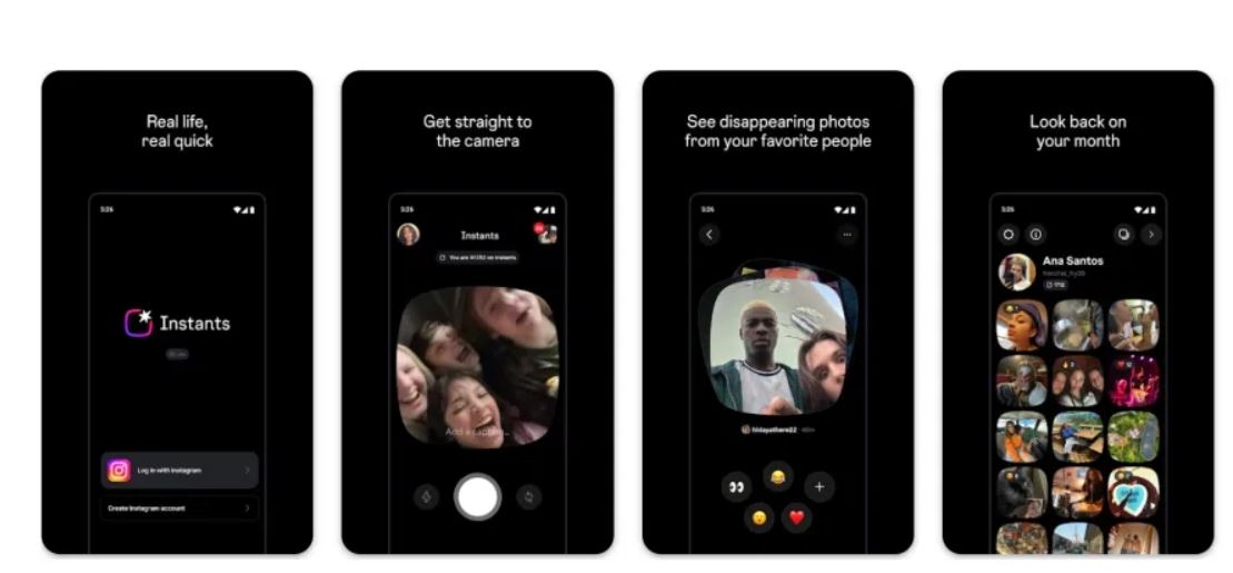 Instagram** тестирует программа Instants для обмена исчезающими фото