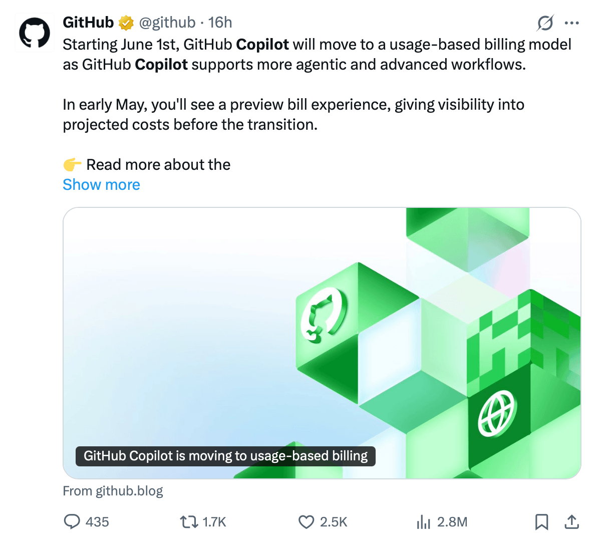 Copilot сделает Claude Opus в 27 раз дороже