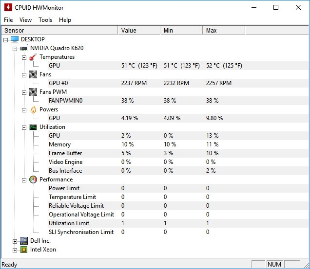 Вышло апдейт утилиты HWMonitor 1.68