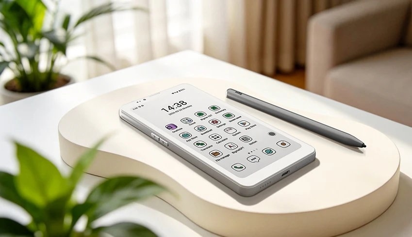 Bigme выпустила телефон HiBreak Plus с цветным дисплеем на базе технологии E-Ink Kaleido 3