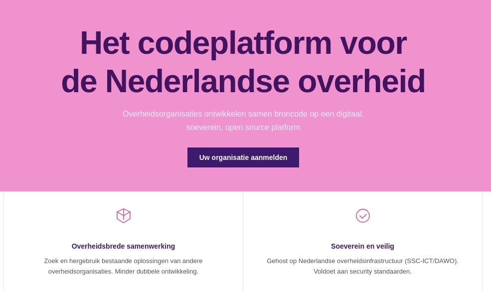 В Нидерландах запустили альтернативу GitHub для госучреждений — размещение открытых проектов на базе Forgejo