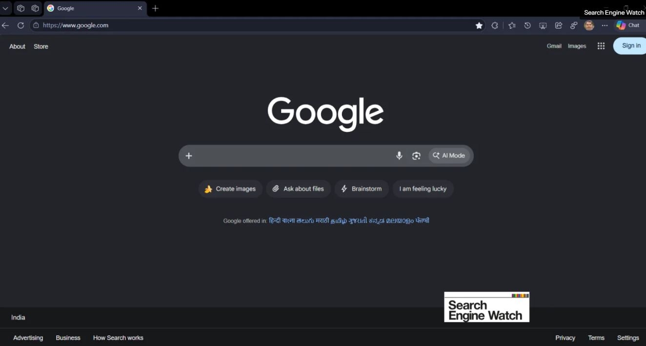 Google начала тестировать новую главную страницу поисковика с ярлыками для работы с ИИ