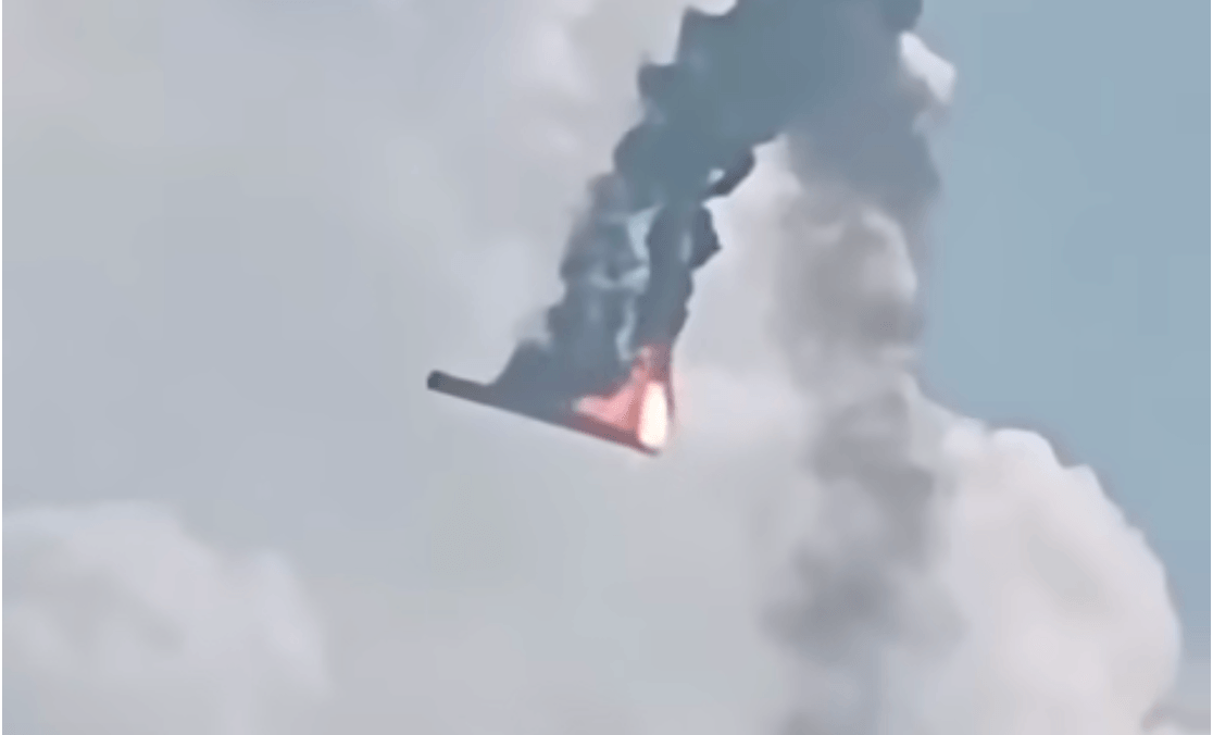 Авария при первом запуски Tianlong-3, китайской многоразовой ракеты