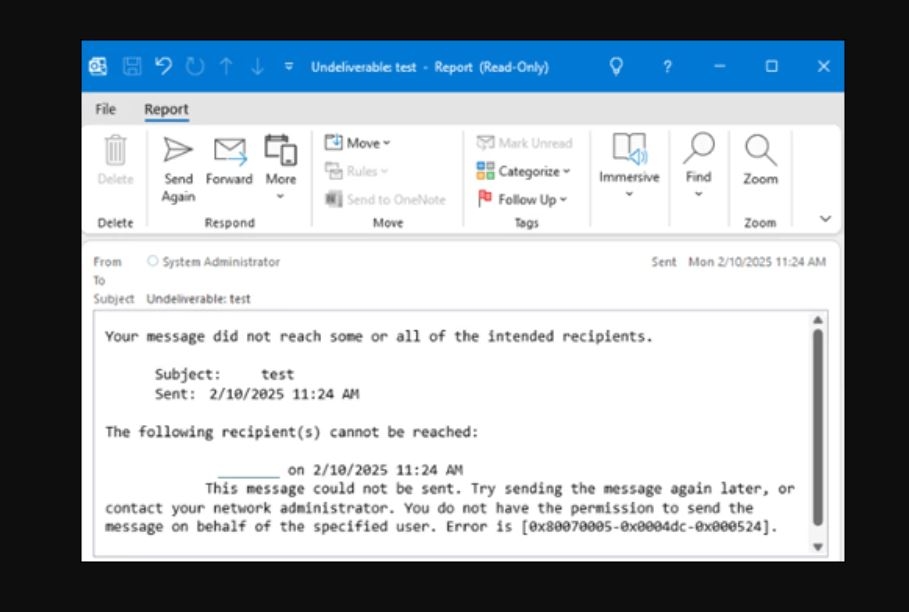 Microsoft заявила о необходимости скачать свежий Outlook для отправки электронных писем