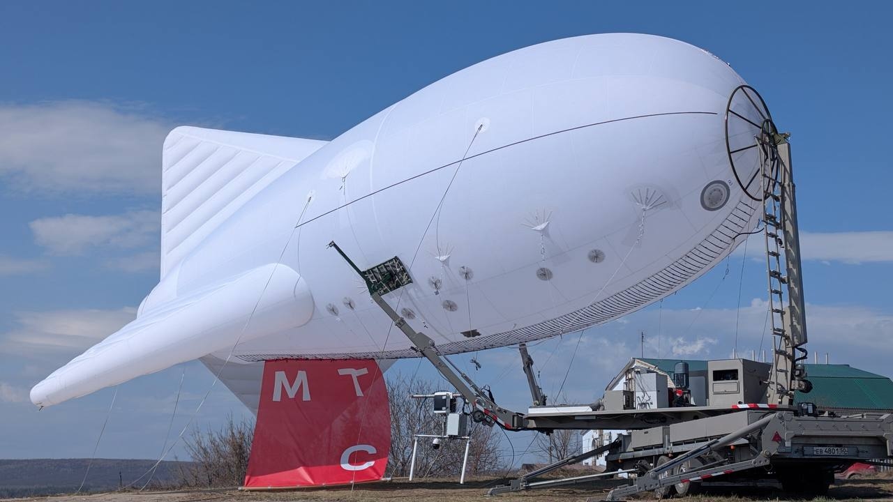 МТС первой испытала базовую станцию на аэростате