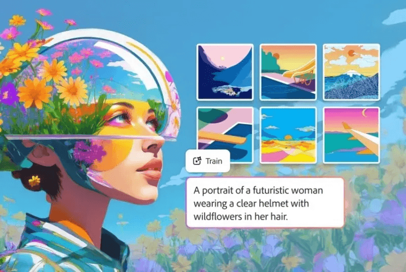 ИИ-генератор изображений Adobe Firefly теперь можно обучать на своих работах
