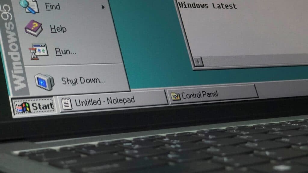 Панель задач Windows 95 не была заимствована из NeXT Dock